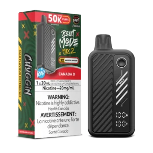 Flavour Beast Beast Mode Max 2 Disposable Vape: Canada D (20 mL) product image at Vapelite Ottawa
