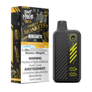 Flavour Beast Beast Mode Max 2 Disposable Vape: Mangabeys Ice (20 mL) product image at Vapelite Ottawa