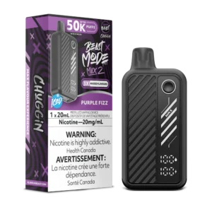 Flavour Beast Beast Mode Max 2 Disposable Vape: Purple Fizz (20 mL) product image at Vapelite Ottawa