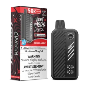 Flavour Beast Beast Mode Max 2 Disposable Vape: Red Classic (20 mL) product image at Vapelite Ottawa