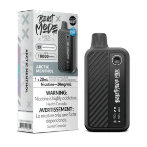 Flavour Beast Beast Mode Max Disposable Vape: Arctic Menthol (20 mL) product image at Vapelite Ottawa