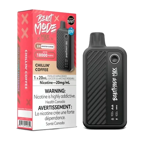 Flavour Beast Beast Mode Max Disposable Vape: Chillin' Coffee (20 mL) product image at Vapelite Ottawa