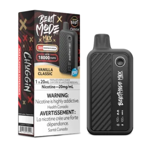 Flavour Beast Beast Mode Max Disposable Vape: Chuggin' Vanilla Classic (20 mL) product image at Vapelite Ottawa