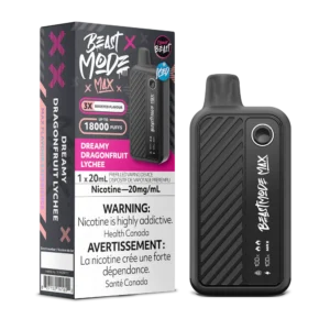 Flavour Beast Beast Mode Max Disposable Vape: Dreamy Dragonfruit Lychee (20 mL) product image at Vapelite Ottawa