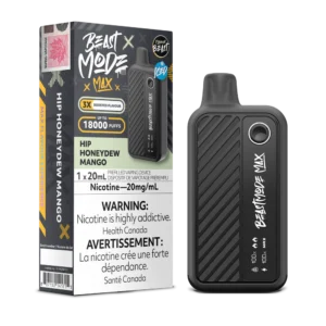 Flavour Beast Beast Mode Max Disposable Vape: Hip Honeydew Mango (20 mL) product image at Vapelite Ottawa