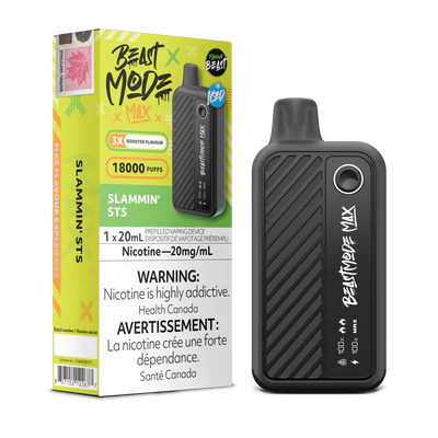 Flavour Beast Beast Mode Max Disposable Vape: Slammin' STS (20 mL) product image at Vapelite Ottawa