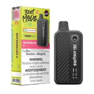 Flavour Beast Beast Mode Max Disposable Vape: Watermelon G (20 mL) product image at Vapelite Ottawa
