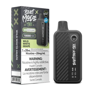 Flavour Beast Beast Mode Max Disposable Vape: Wild White Grape (20 mL) product image at Vapelite Ottawa