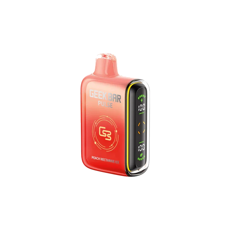 Geek Bar Pulse Disposable Vape: Peach Nectarine Ice product image at Vapelite Ottawa