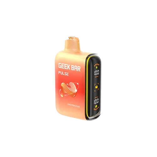 Geek Bar Pulse Disposable Vape: Sour Peach Ice product image at Vapelite Ottawa