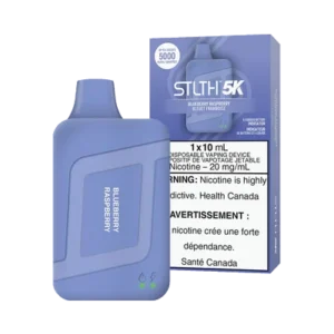 STLTH Box 5K Disposable Vape: Blueberry Raspberry product image at Vapelite Ottawa