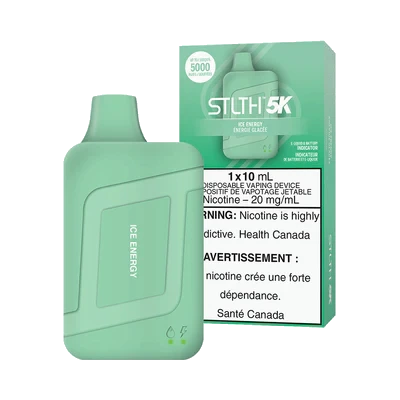 STLTH Box 5K Disposable Vape: Ice Energy product image at Vapelite Ottawa