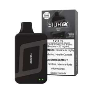 STLTH Box 5K Disposable Vape: Tobacco product image at Vapelite Ottawa