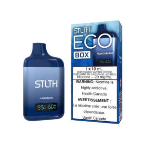STLTH Eco Box Disposable Vape: Flavourless product image at Vapelite Ottawa