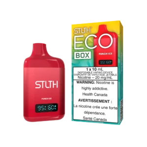 STLTH Eco Box Disposable Vape: Punch Ice product image at Vapelite Ottawa