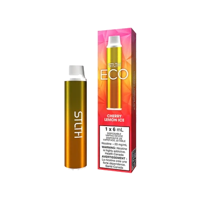 STLTH Eco Disposable Vape: Cherry Lemon Ice product image at Vapelite Ottawa
