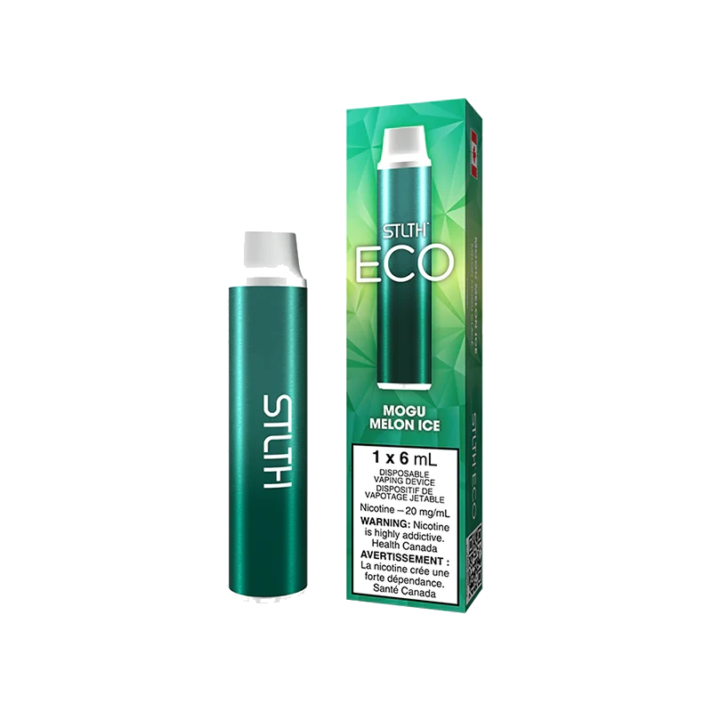 STLTH Eco Disposable Vape: Mogu Melon product image at Vapelite Ottawa