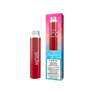 STLTH Eco Disposable Vape: Peach Ice product image at Vapelite Ottawa