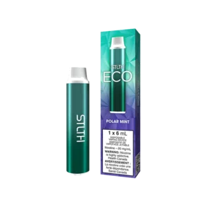 STLTH Eco Disposable Vape: Polar Mint product image at Vapelite Ottawa