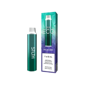 STLTH Eco Disposable Vape: Polar Mint Zero Nicotine product image at Vapelite Ottawa