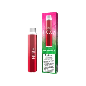 STLTH Eco Disposable Vape: Razz Apple Ice product image at Vapelite Ottawa