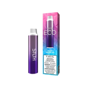 STLTH Eco Disposable Vape: Razzy Grape Ice product image at Vapelite Ottawa