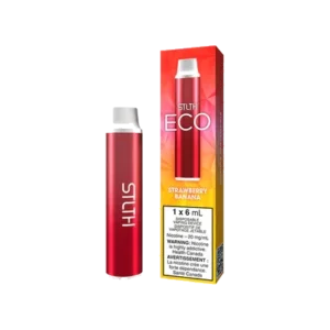 STLTH Eco Disposable Vape: Strawberry Banana product image at Vapelite Ottawa
