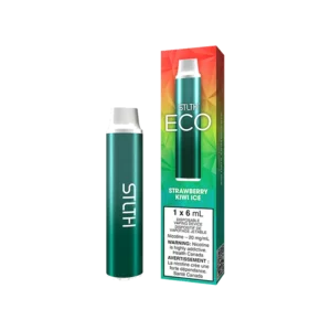 STLTH Eco Disposable Vape: Strawberry Kiwi Ice product image at Vapelite Ottawa