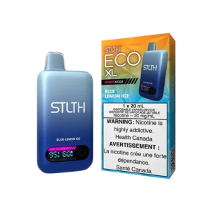 STLTH Eco XL Disposable Vape: Blue Lemon Ice product image at Vapelite Ottawa