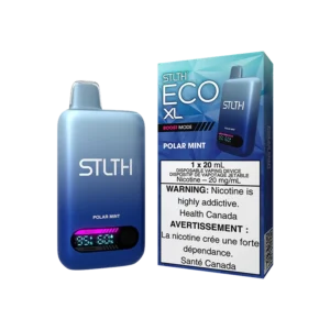 STLTH Eco XL Disposable Vape: Polar Mint product image at Vapelite Ottawa