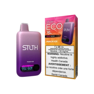 STLTH Eco XL Disposable Vape: Punch Ice product image at Vapelite Ottawa