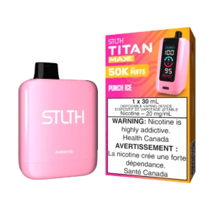 STLTH Titan Max Disposable Vape: Punch Ice (30 mL) product image at Vapelite Ottawa