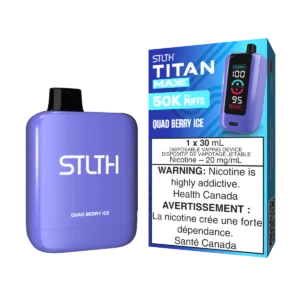 STLTH Titan Max Disposable Vape: Quad Berry Ice (30 mL) product image at Vapelite Ottawa