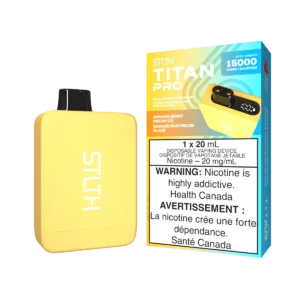 STLTH Titan Pro Disposable Vape: Banana Berry Melon Ice (20 mL) product image at Vapelite Ottawa