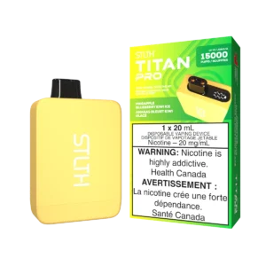 STLTH Titan Pro Disposable Vape: Pineapple Blueberry Kiwi Ice (20 mL) product image at Vapelite Ottawa