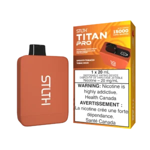 STLTH Titan Pro Disposable Vape: Smooth Tobacco (20 mL) product image at Vapelite Ottawa