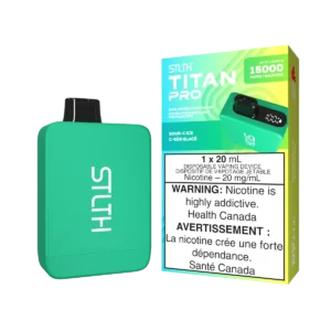 STLTH Titan Pro Disposable Vape: Sour-C Ice (20 mL) product image at Vapelite Ottawa