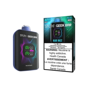 STLTH x Geek Bar 80K Disposable Vape: Blue Razz (30 mL) product image at Vapelite Ottawa